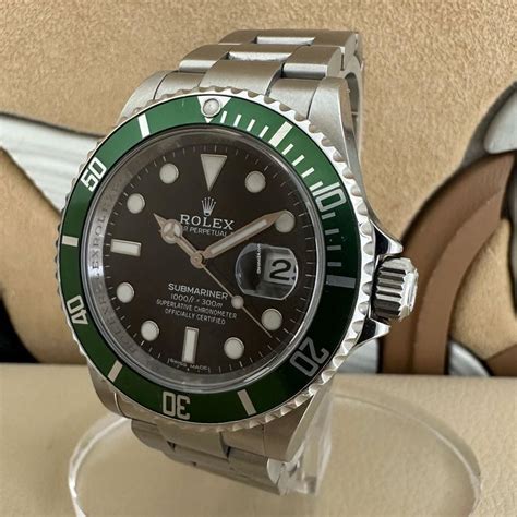 Rolex Submariner Date Ghiera Verde RRR 